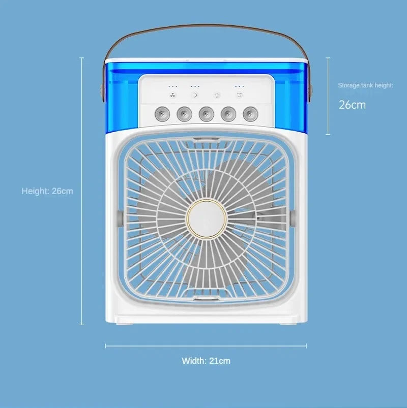 Air Fan ™ | Ventilador Humificador Led 3 en 1